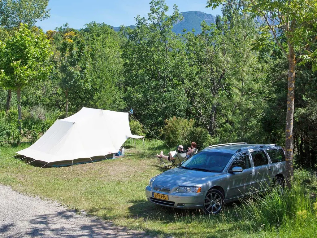 emplacement camping Mobil home camping à Bourdeaux dans la Drome