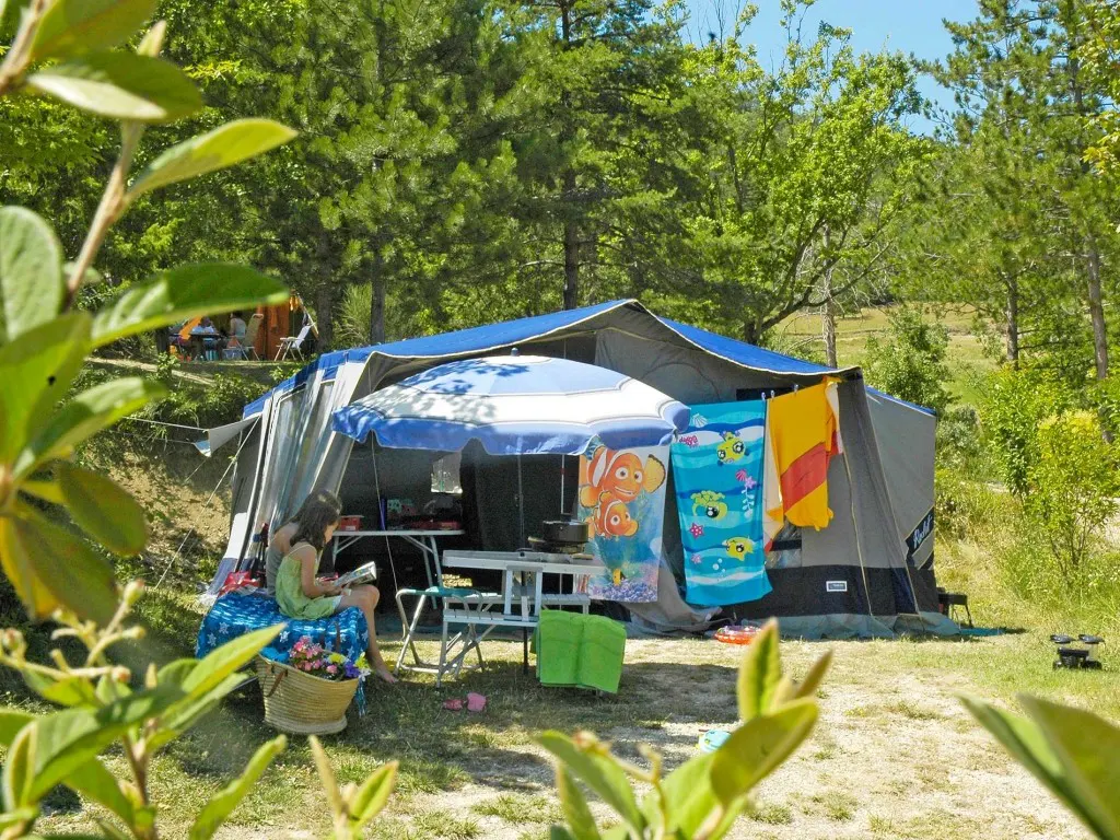 camping drome tente