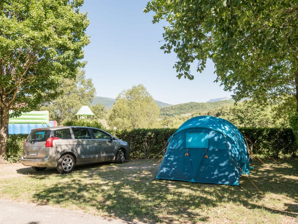 emplacement tente camping bourdeaux Drome